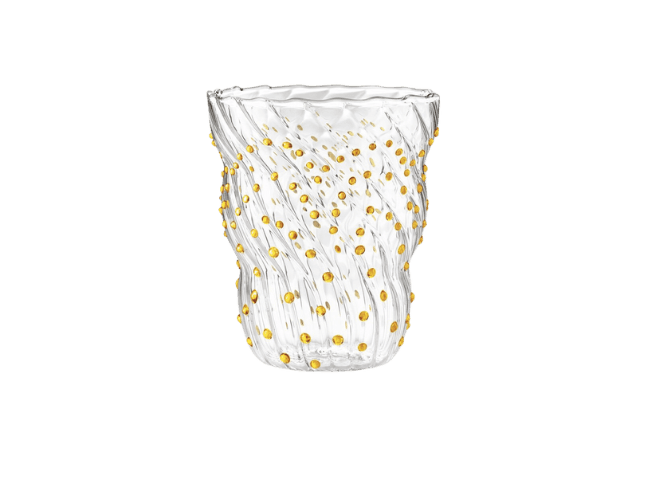 Italesse Twist Tumbler 370cc Amber (per 6 glazen)